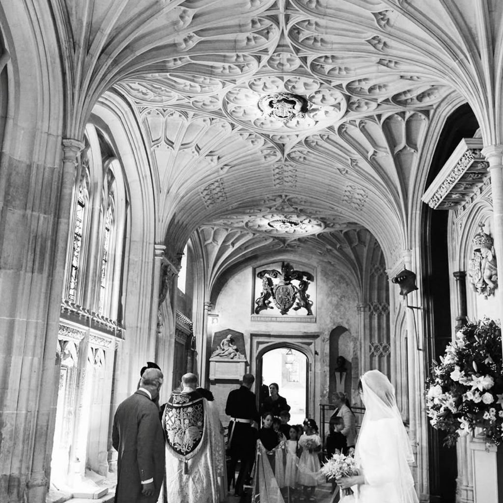 Meghan Markle am Tag ihrer Hochzeit