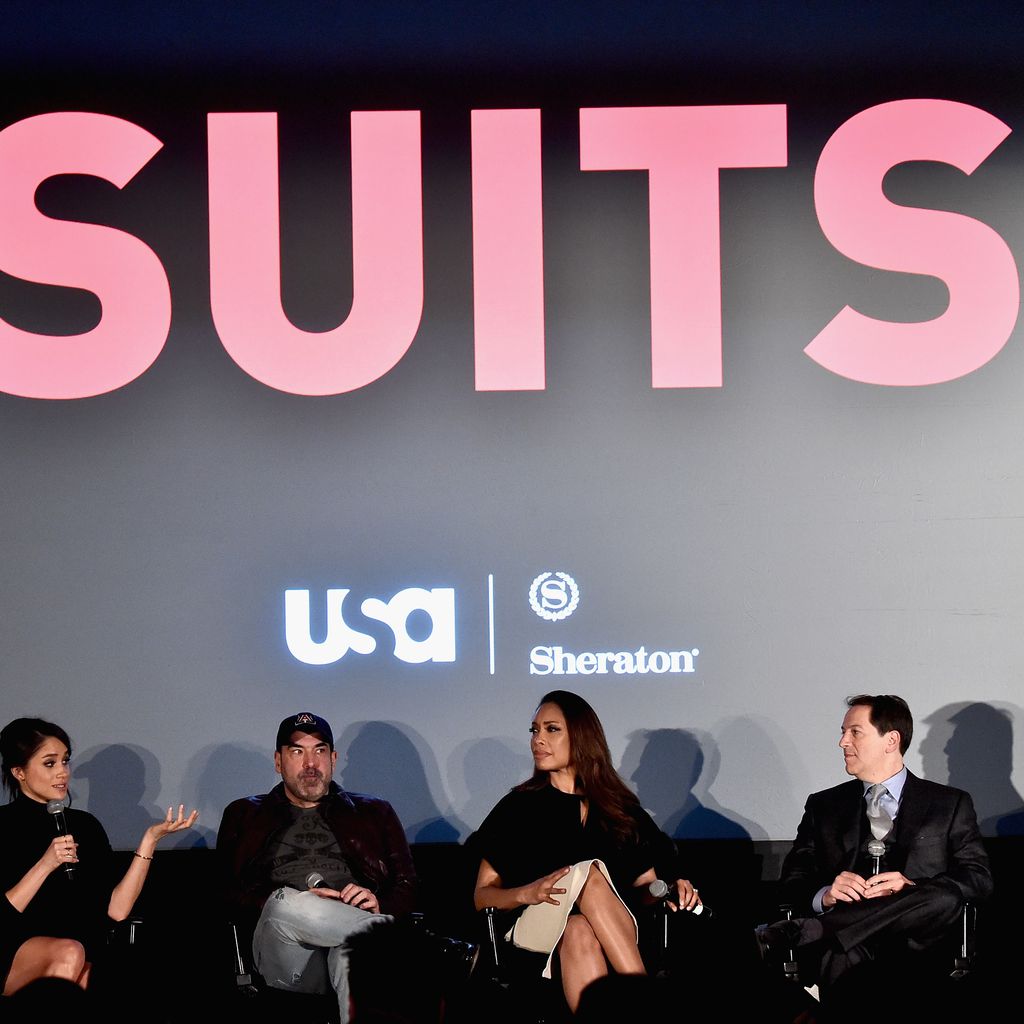 Meghan Markle und ihre "Suits"-Kollegen in LA 2016