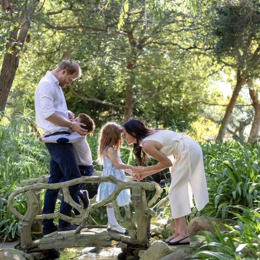 Herzogin Meghan mit ihrer Familie