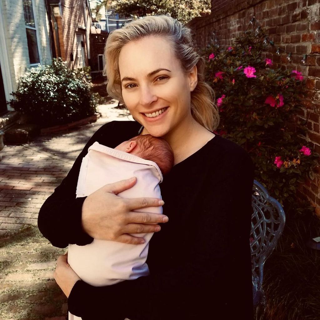 Meghan McCain mit ihrer Tochter Liberty