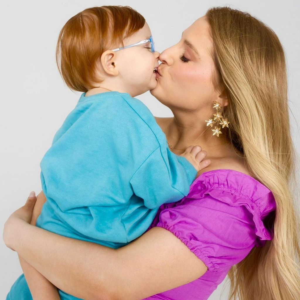 Meghan Trainor und ihr Sohn Riley