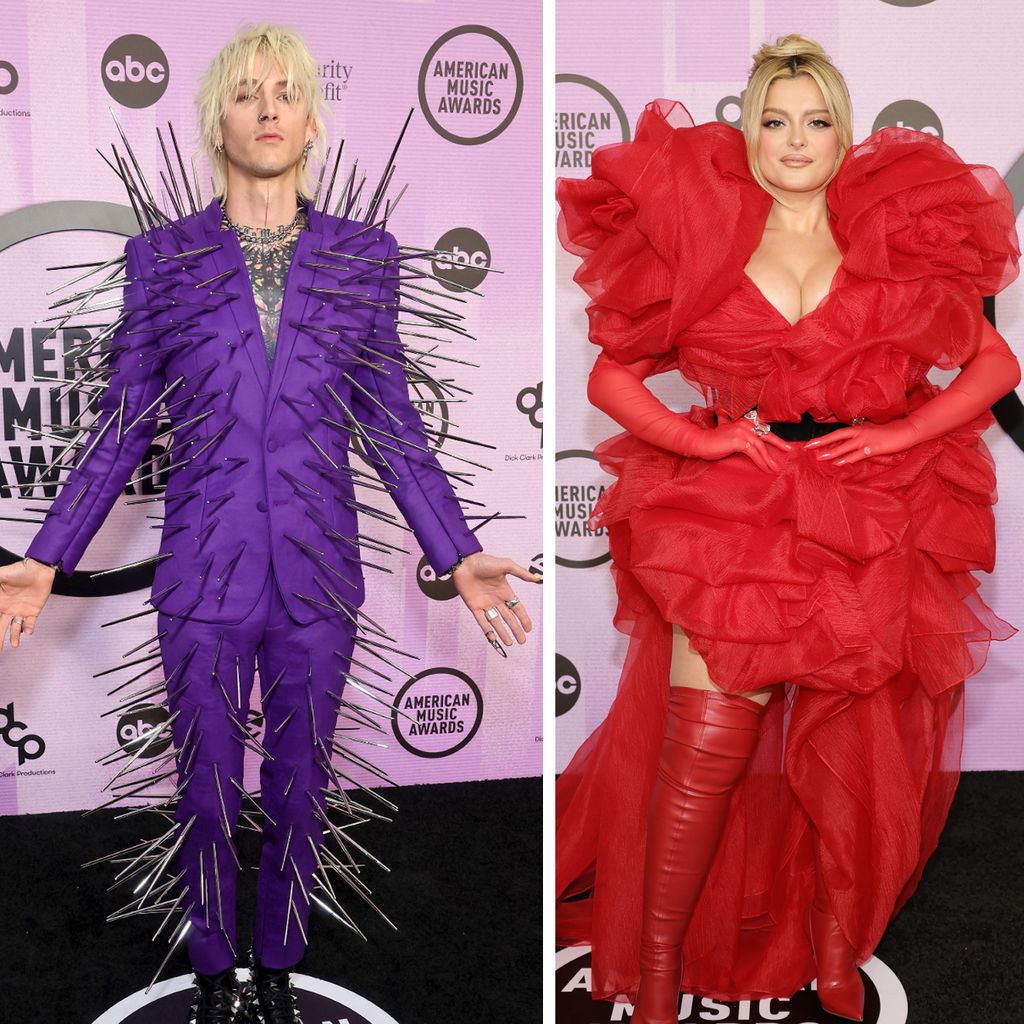 Meghan Trainor, MGK und Bebe Rexha, AMAs 2022