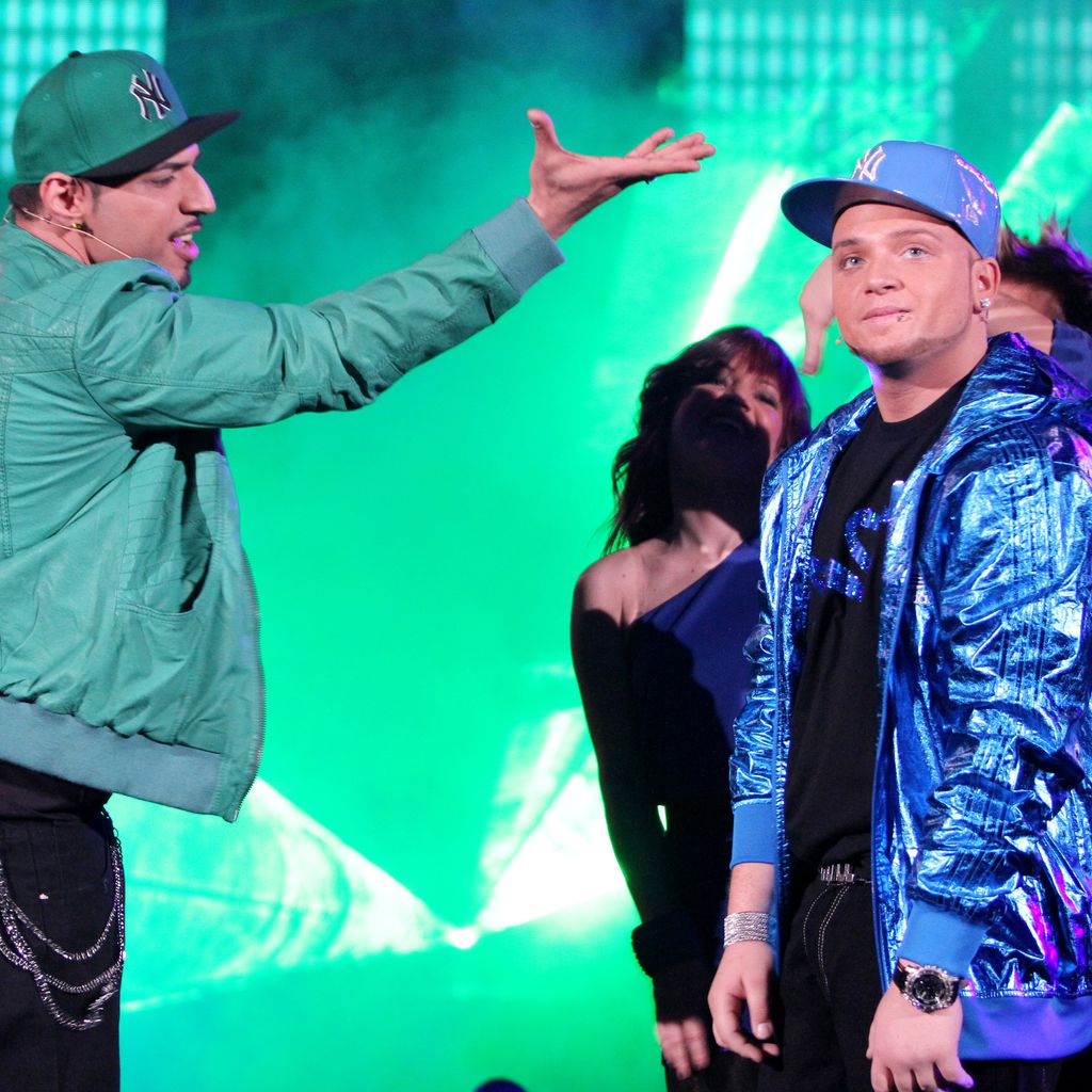 Mehrzad Marashi und Menowin Fröhlich bei "Deutschland sucht den Superstar" 2010