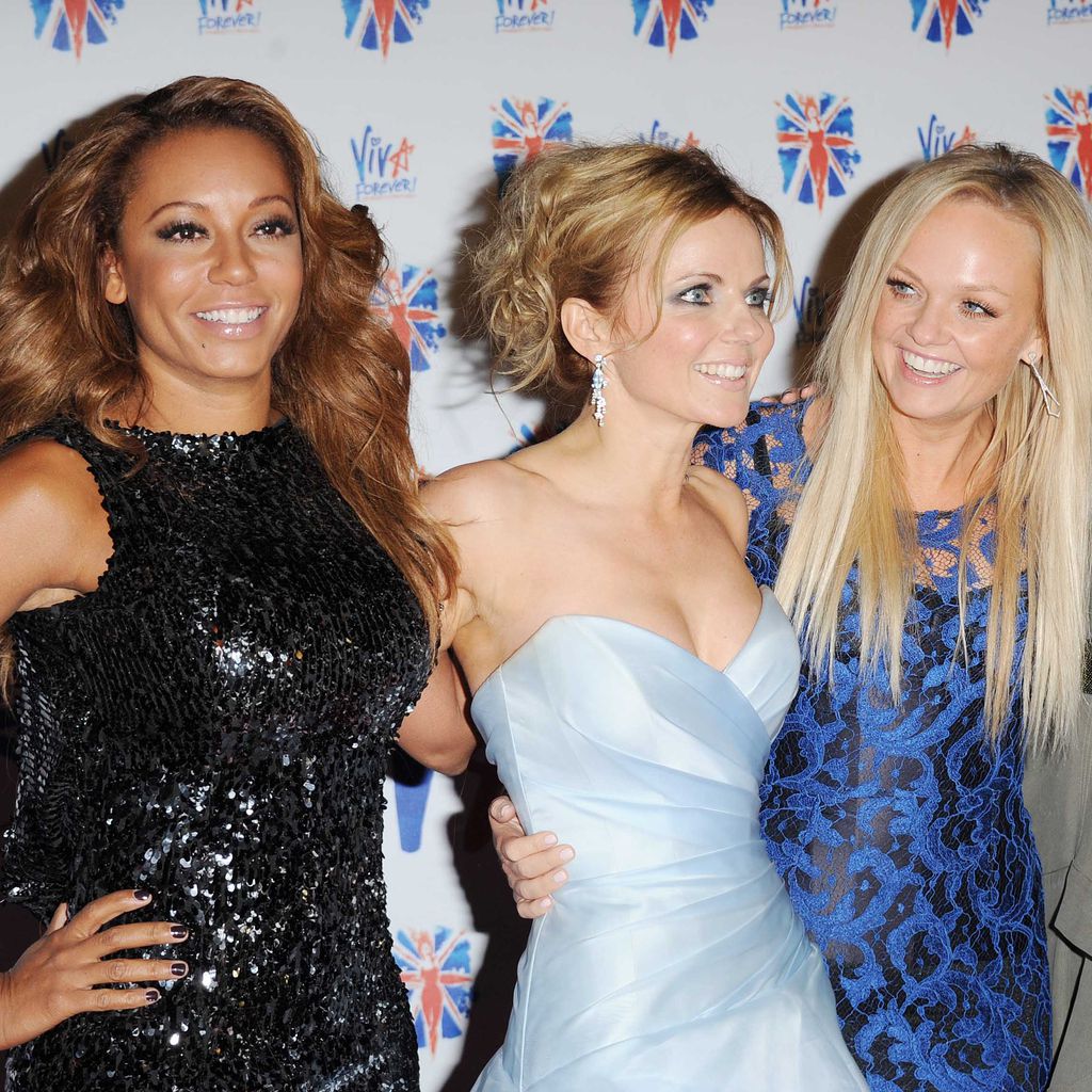 Mel B., Geri Horner, Emma Bunton und Melanie C. bei der "Viva Forever"-After Party 2012