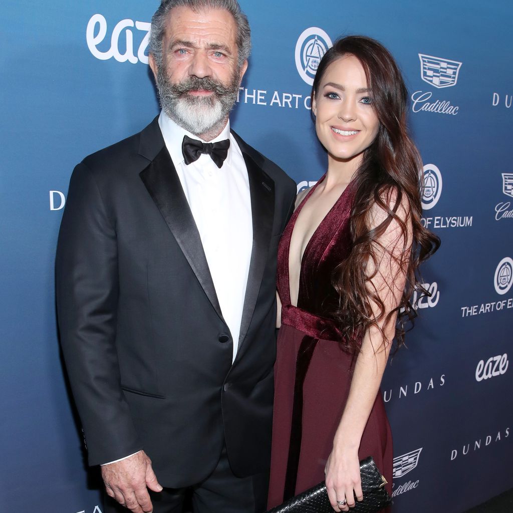 Mel Gibson und Rosalind Ross, Januar 2019
