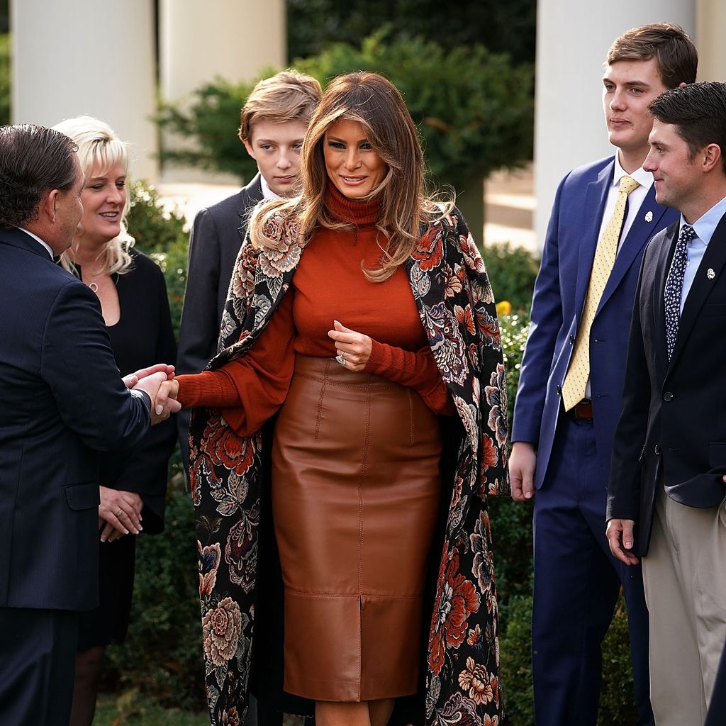 Melania und Barron Trump