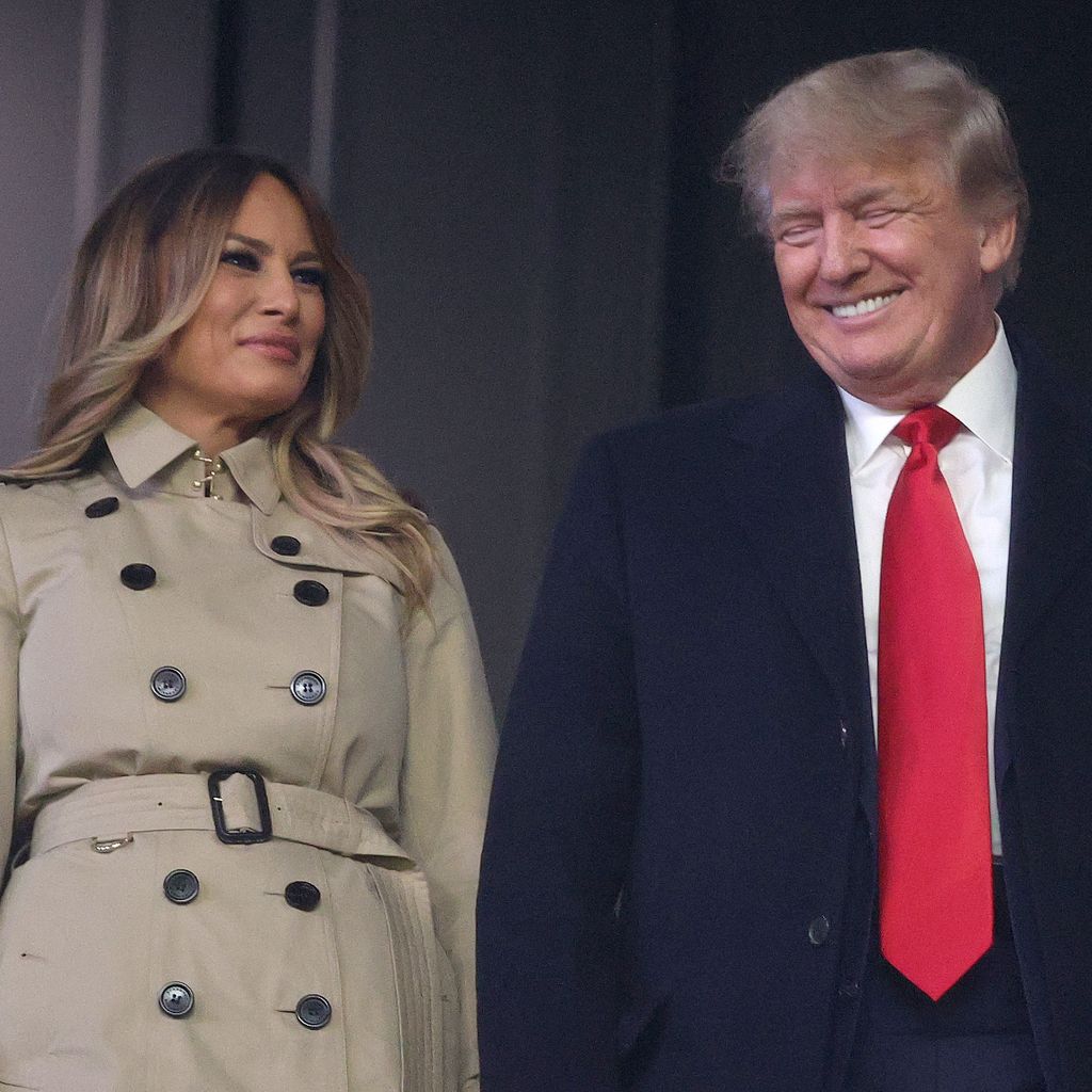 Melania und Donald Trump im Oktober 2021