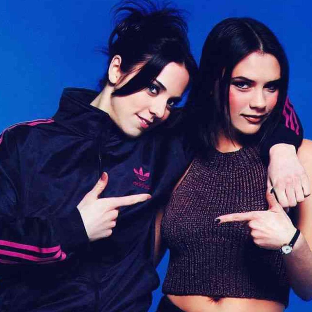 Spice Girls Melanie C und Victoria Beckham