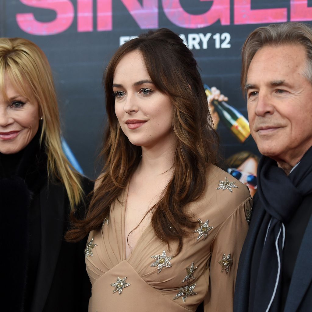 Dakota Johnson, Melanie Griffith und Don Johnson