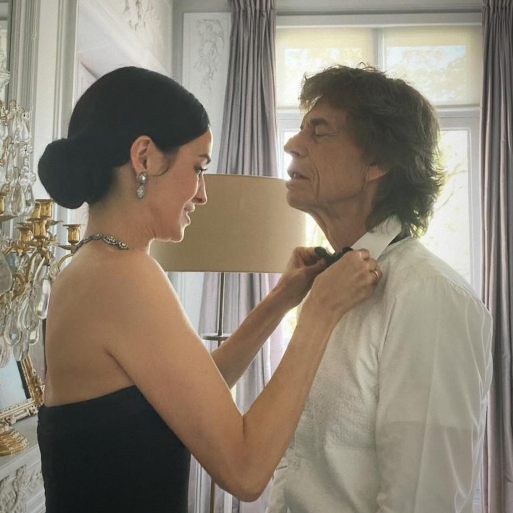 Melanie Hamrick und Mick Jagger