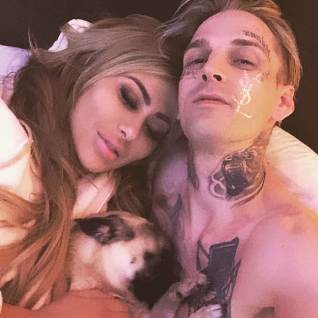 Melanie Martin und Aaron Carter