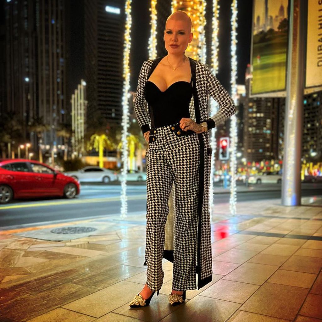 Melanie Müller in Dubai