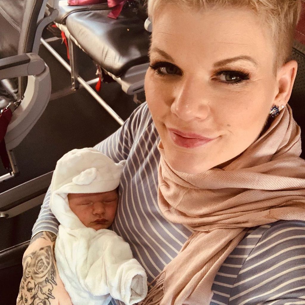 Melanie Müller und Matty im Oktober 2019