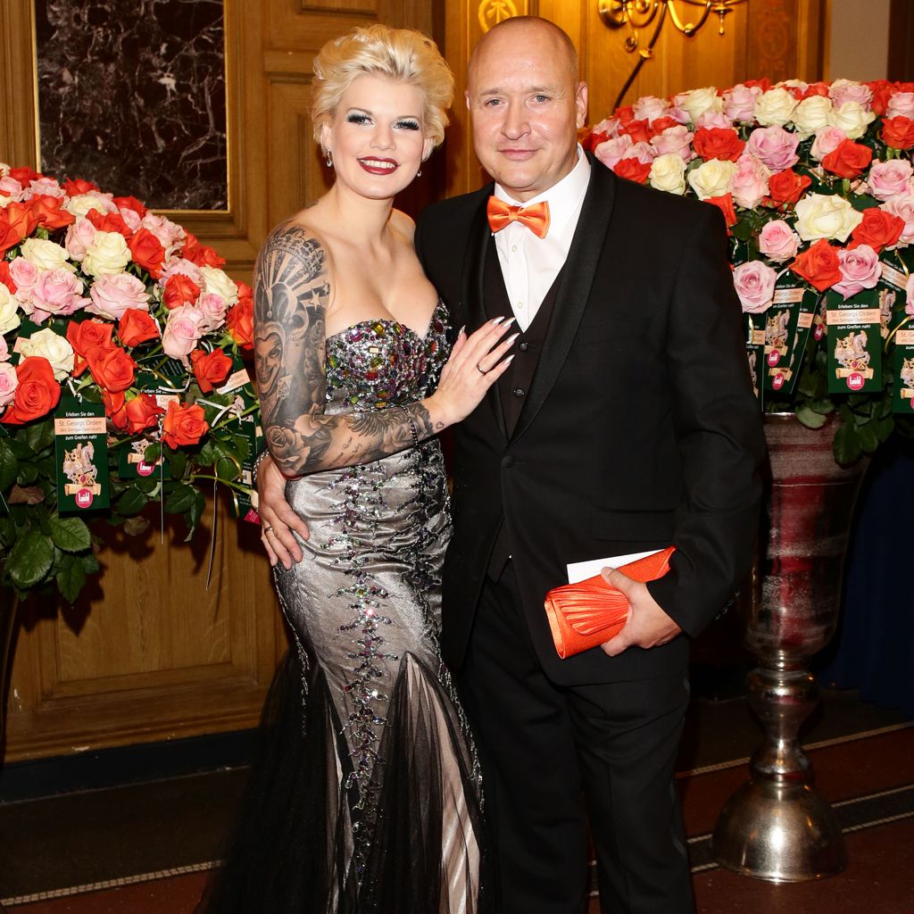 Melanie Müller und Mike Blümer beim SemperOpernball 2016 in Dresden