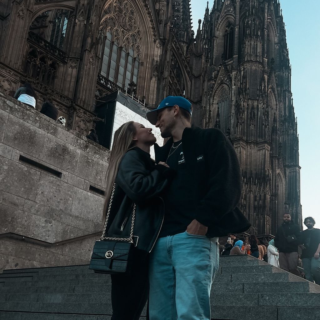 Melina Hoch und Max Bornmann im April 2025