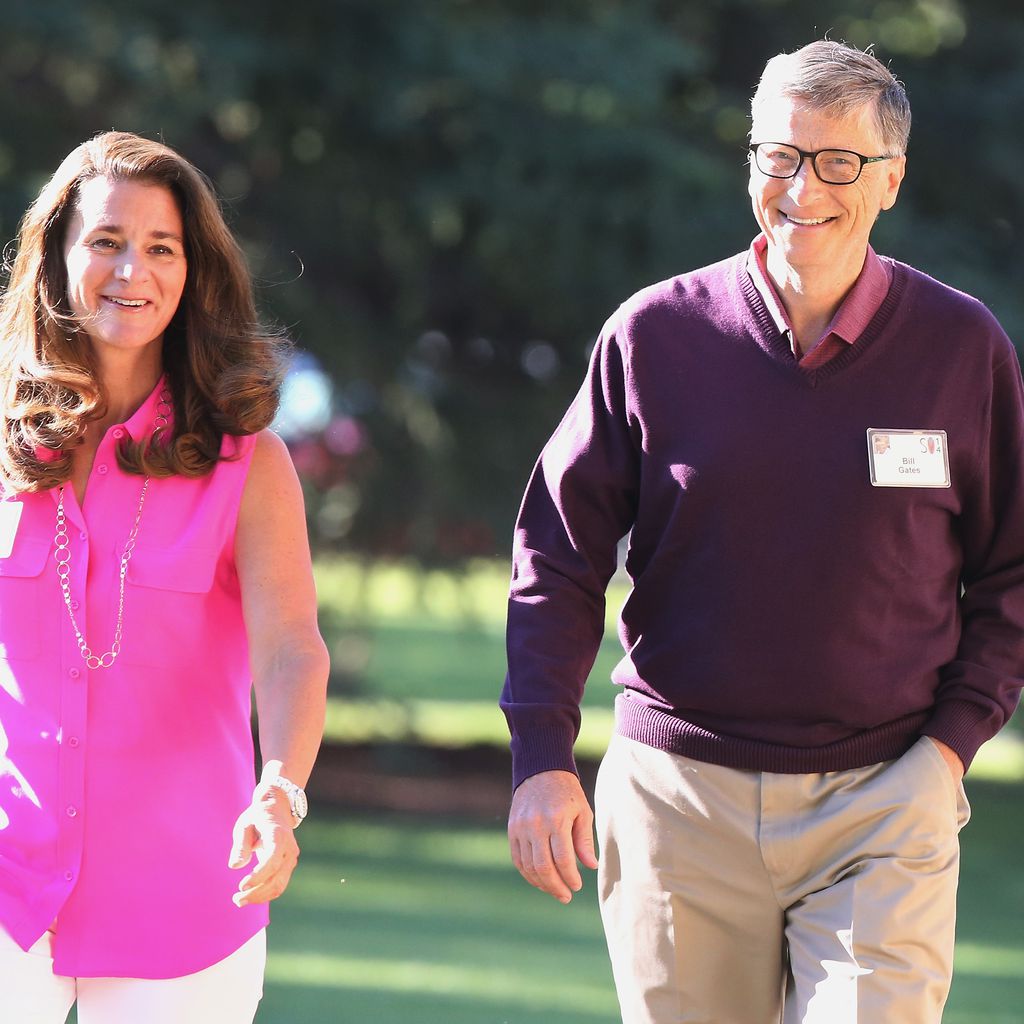 Melinda und Bill Gates bei einer Konferenz im Juli 2014