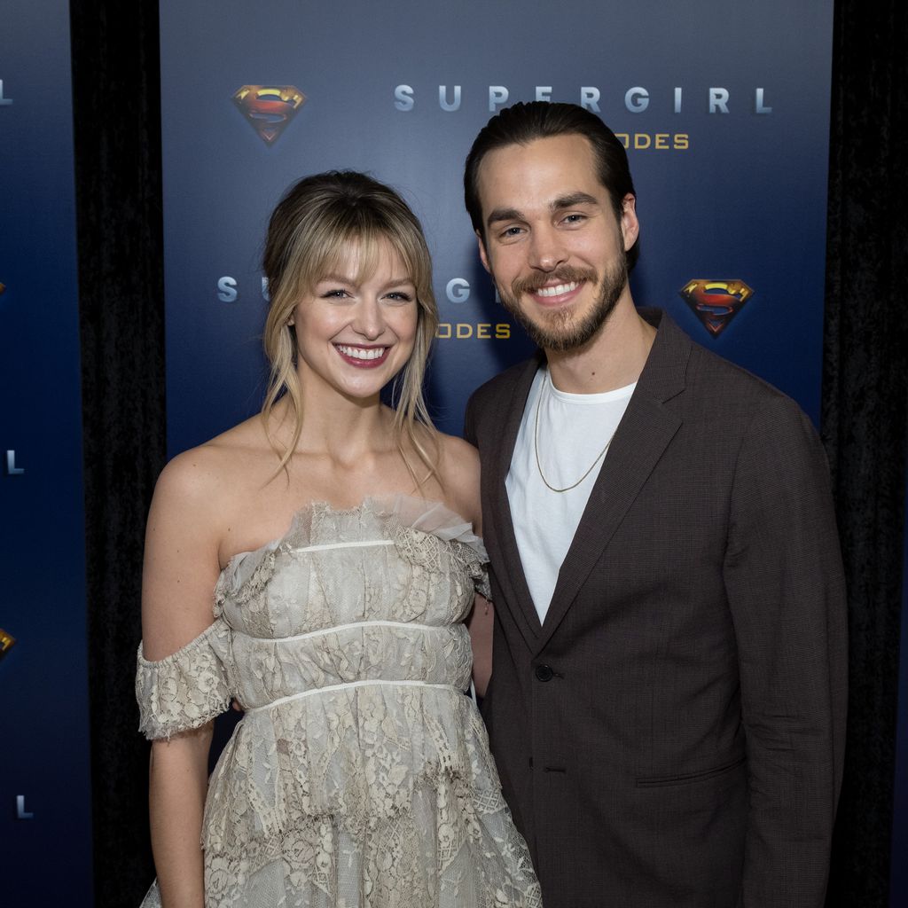 Melissa Benoist und Chris Wood im Dezember 2019 in Vancouver