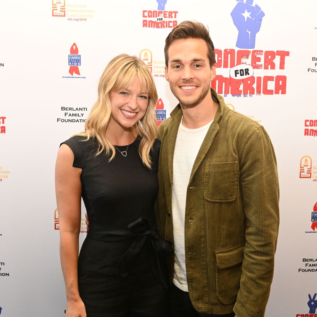 Melissa Benoist und Chris Wood, 2019