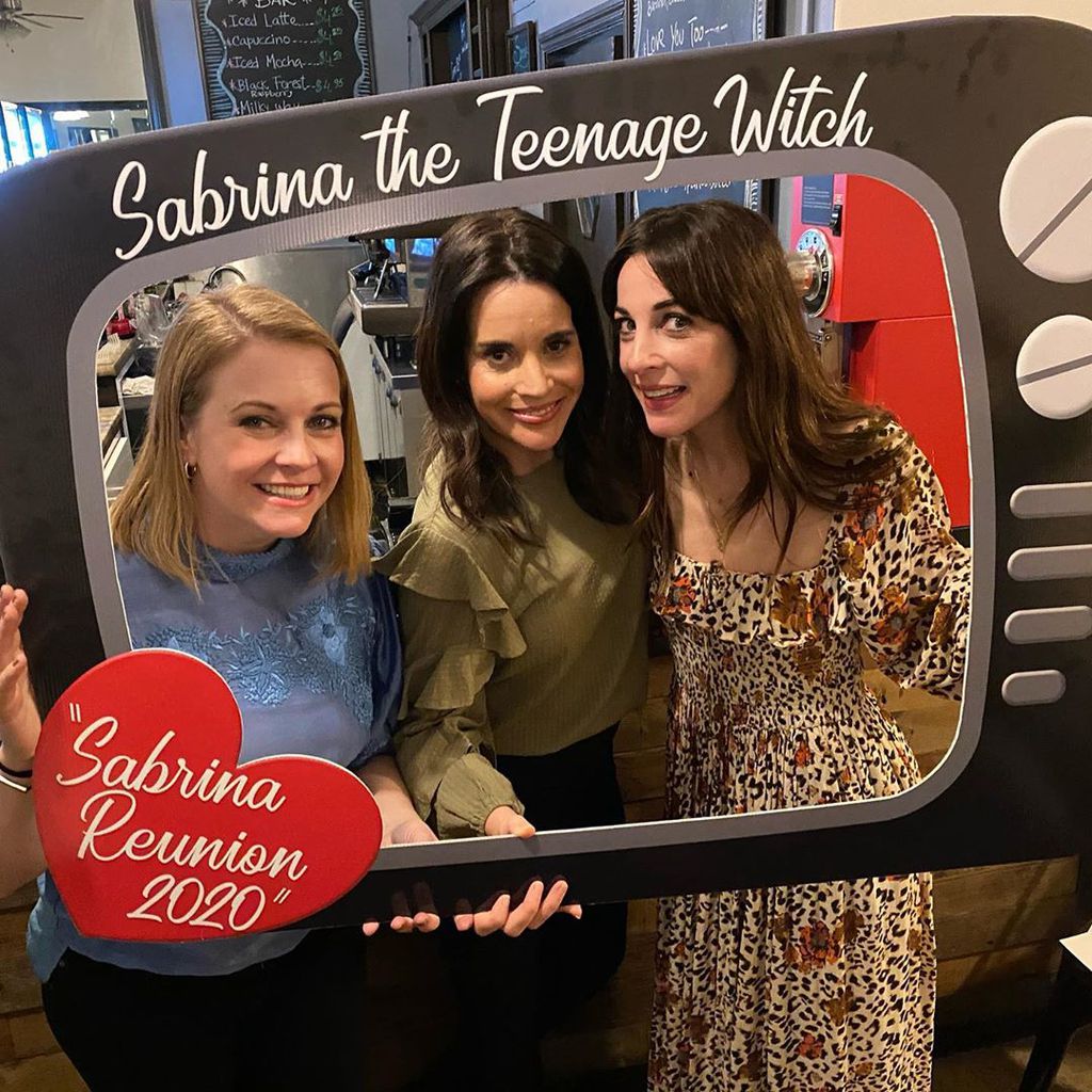 Melissa Joan Hart, Soleil Moon Frye und Linday Sloane bei der "Sabrina - Total Verhext!"-Reunion