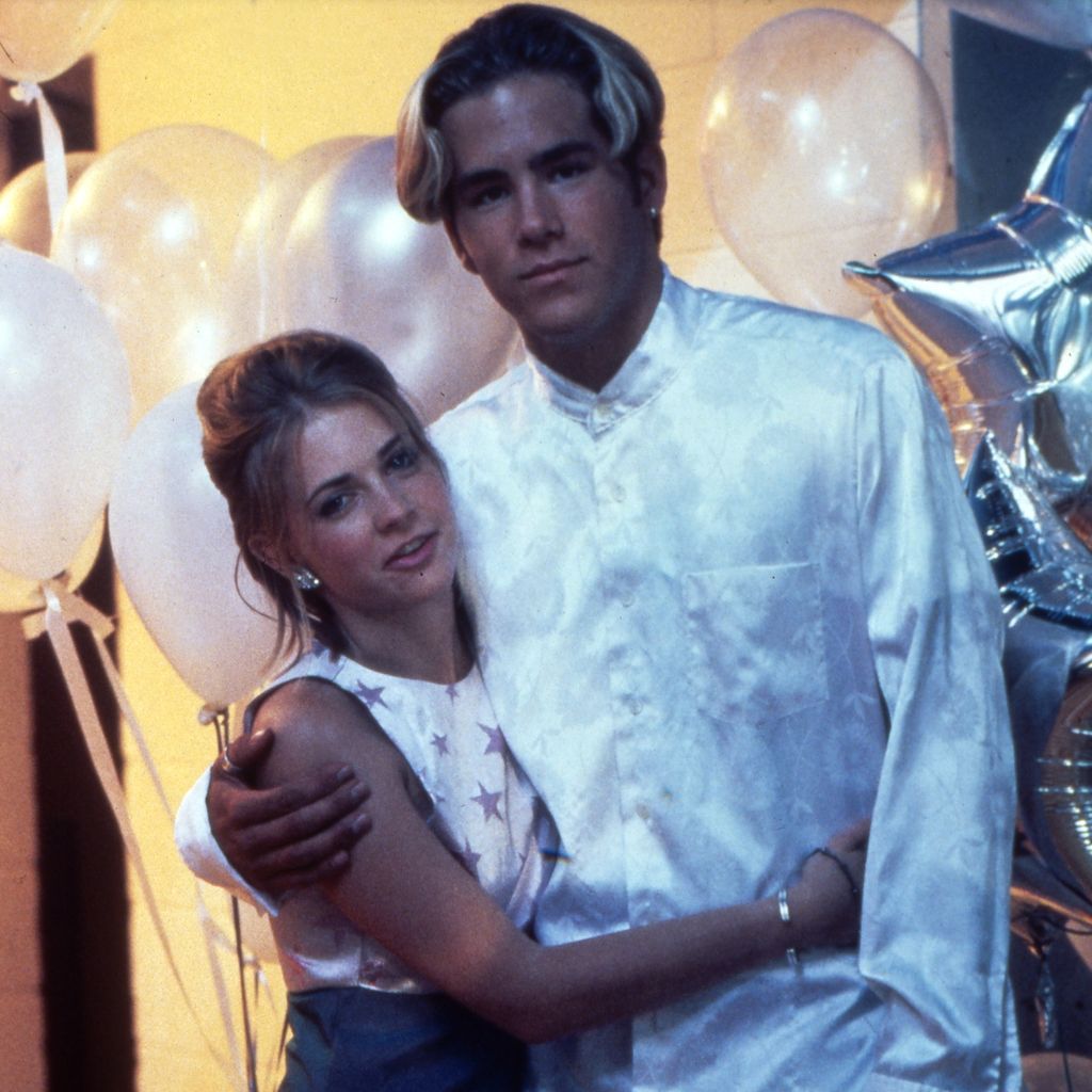 Melissa Joan Hart und Ryan Renyolds im Film "Sabrina the Teenage Witch"