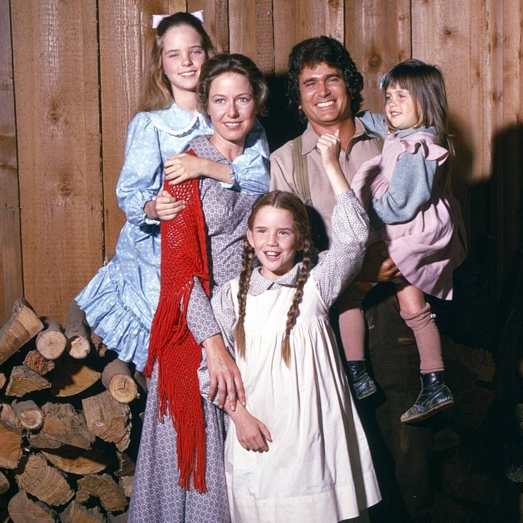 Melissa Sue Anderson, Karen Grassle, Melissa Gilbert, Michael Landon und Lindsay Sidney Greenbush
