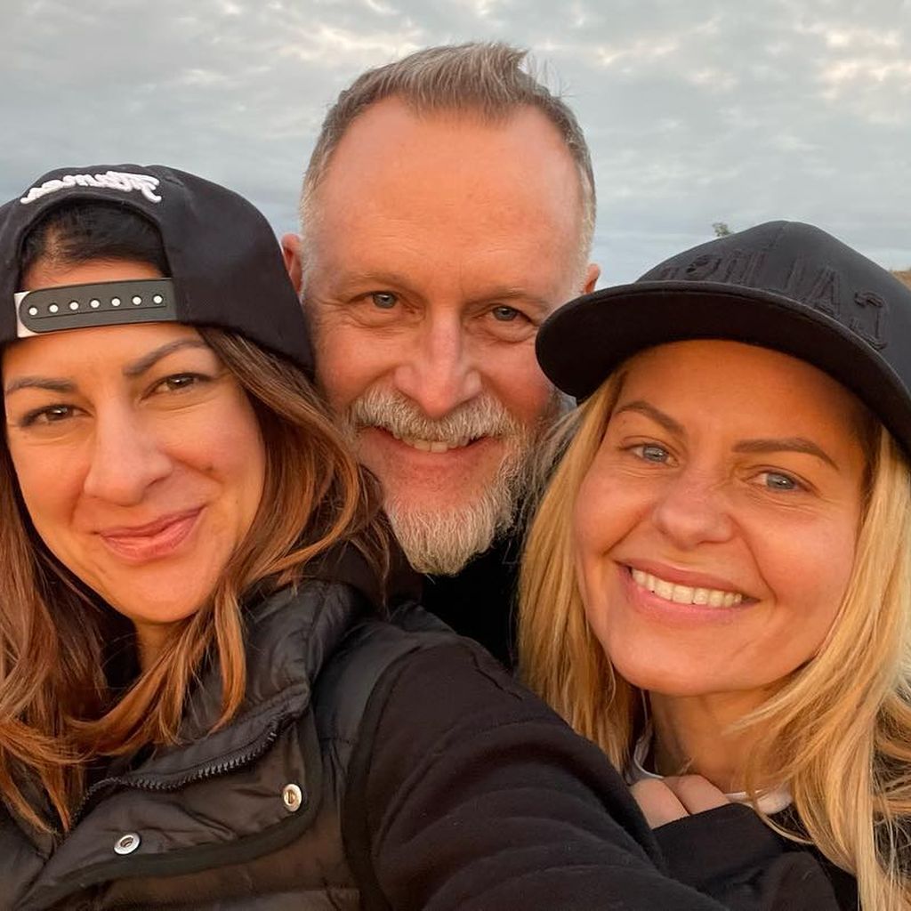 Melissa und Dave Coulier und Candace Cameron Bure, Instagram 2022