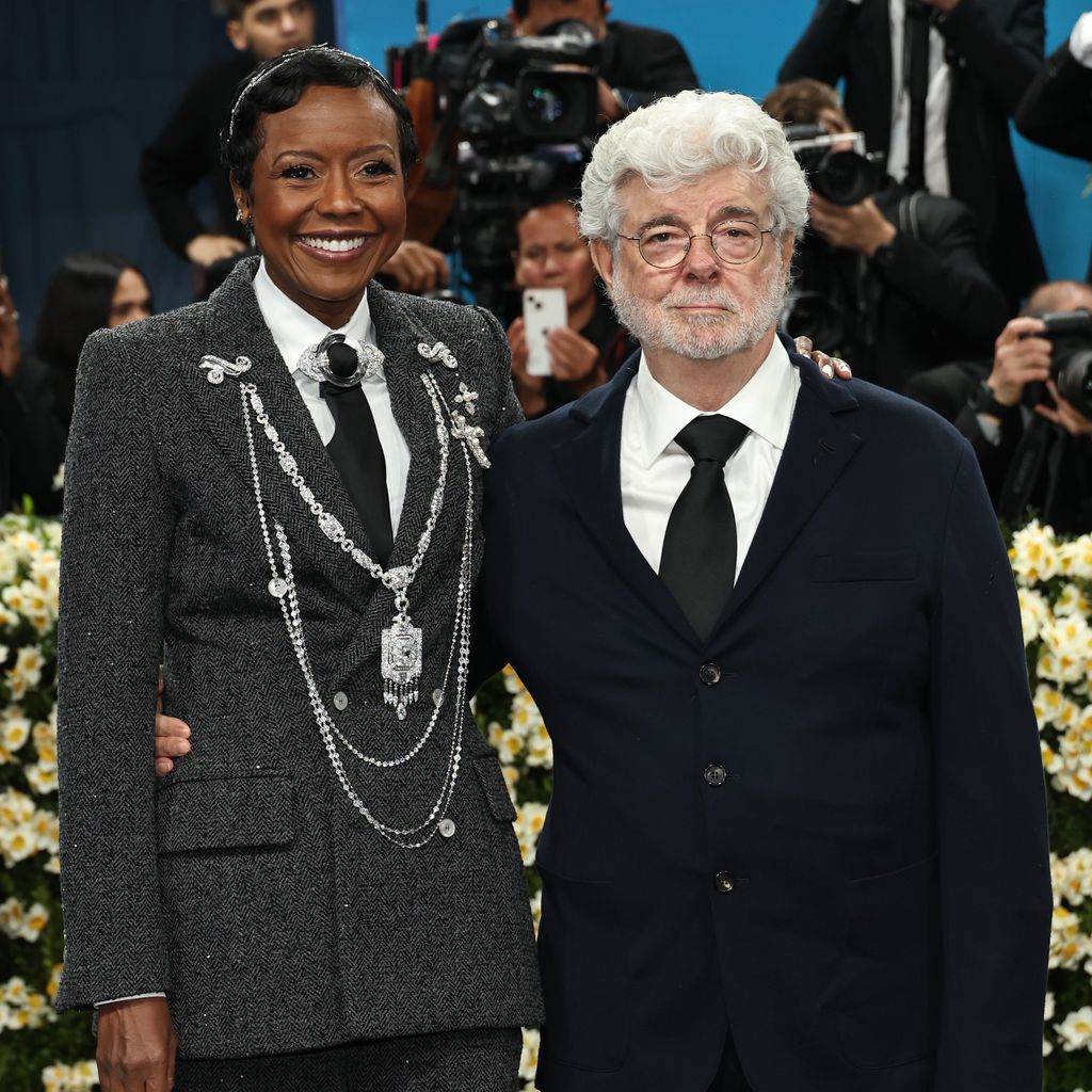 Mellody und George Lucas bei der Met Gala 2025