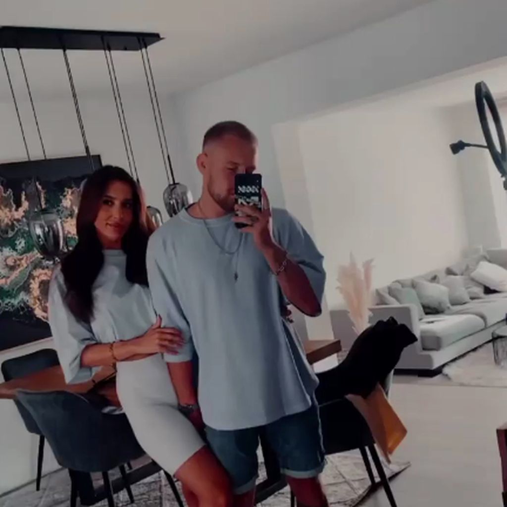 Melvin Pelzer mit seiner Freundin Melissa
