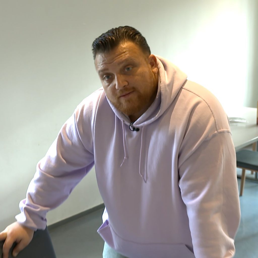 Menowin Fröhlich in der Entzugsklinik