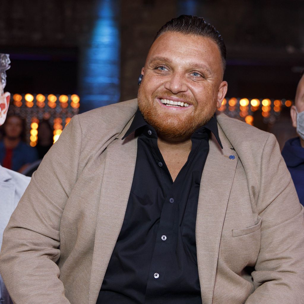 Menowin Fröhlich beim Promiboxen im September 2020