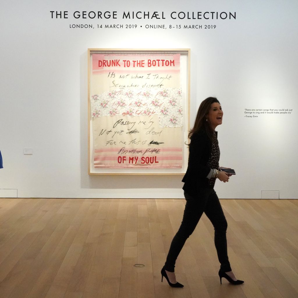Kunstwerk aus George Michaels privater Sammlung