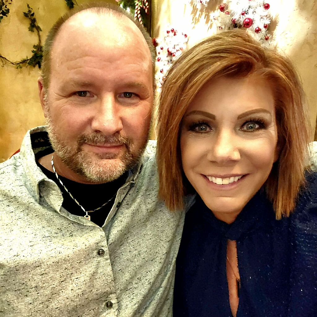 Meri Brown mit ihrem Partner Amos im Januar 2024