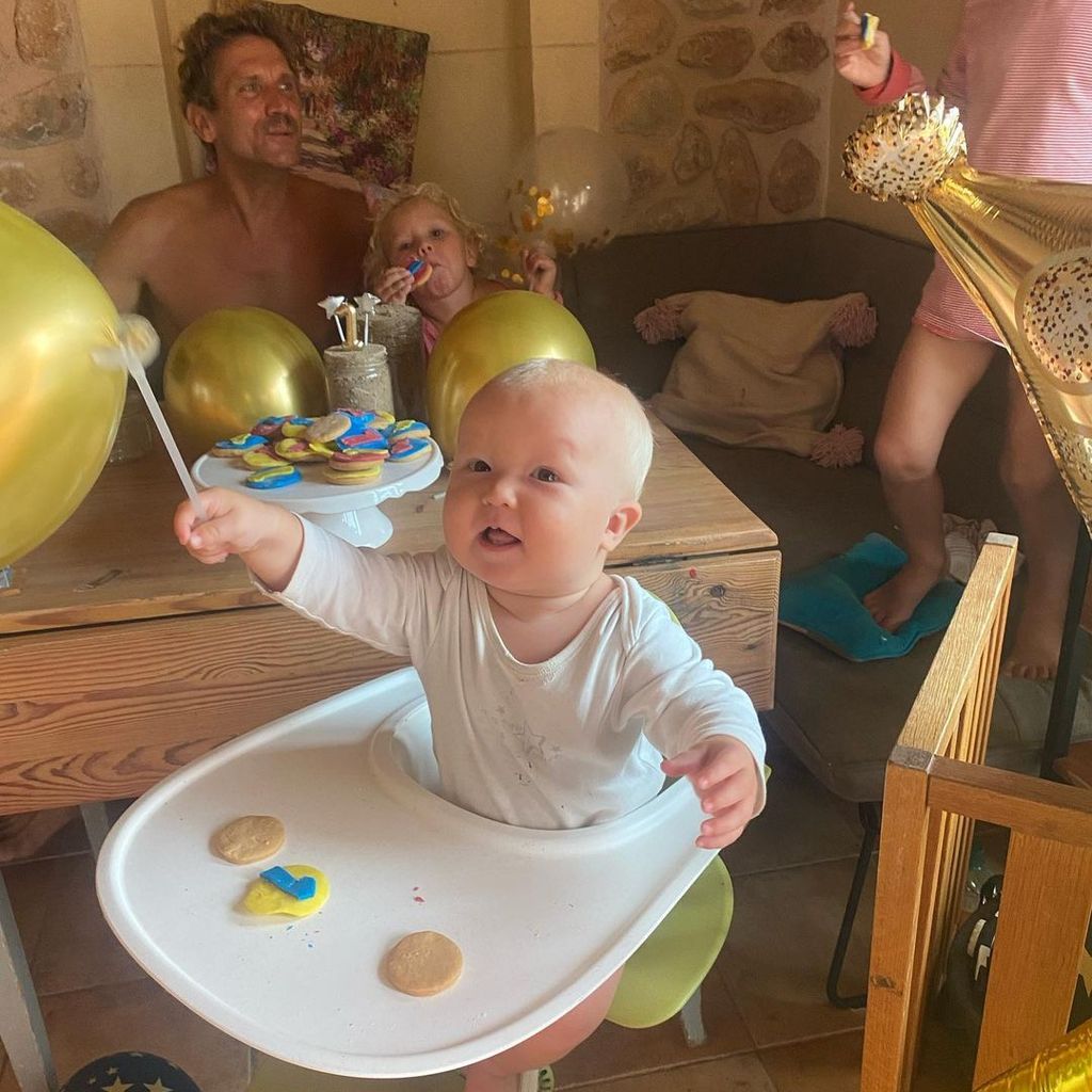 Merlin Kusmagk an seinem Geburtstag