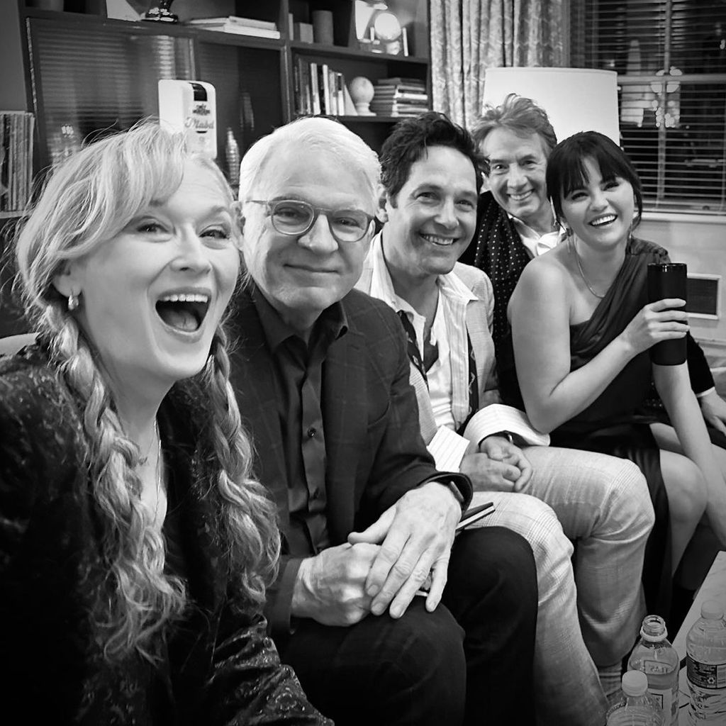 Meryl Streep, Steve Martin, Paul Rudd, Martin Short und Selena Gomez im Januar 2023
