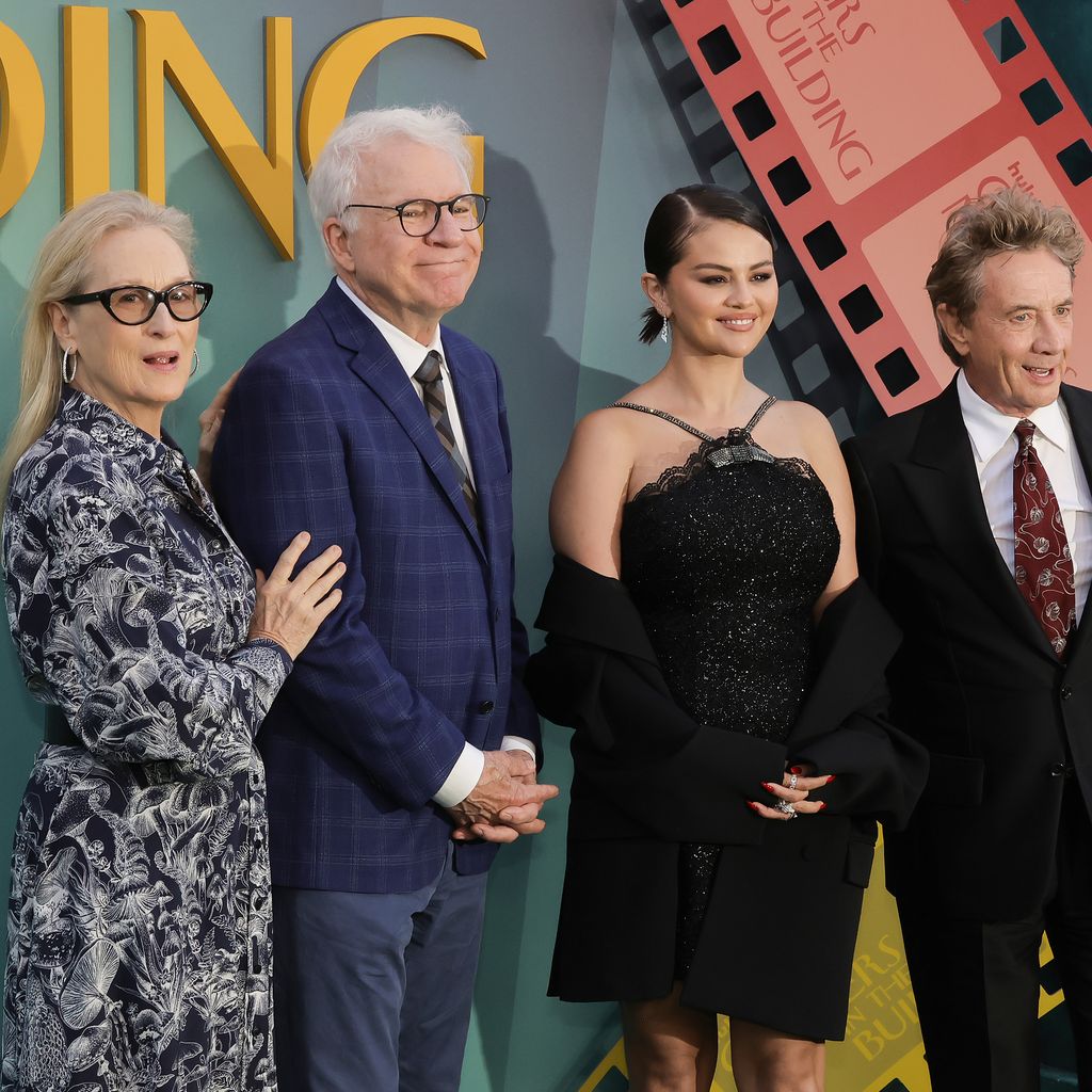 Meryl Streep, Steve Martin, Selena Gomez und Martin Short im August 2024