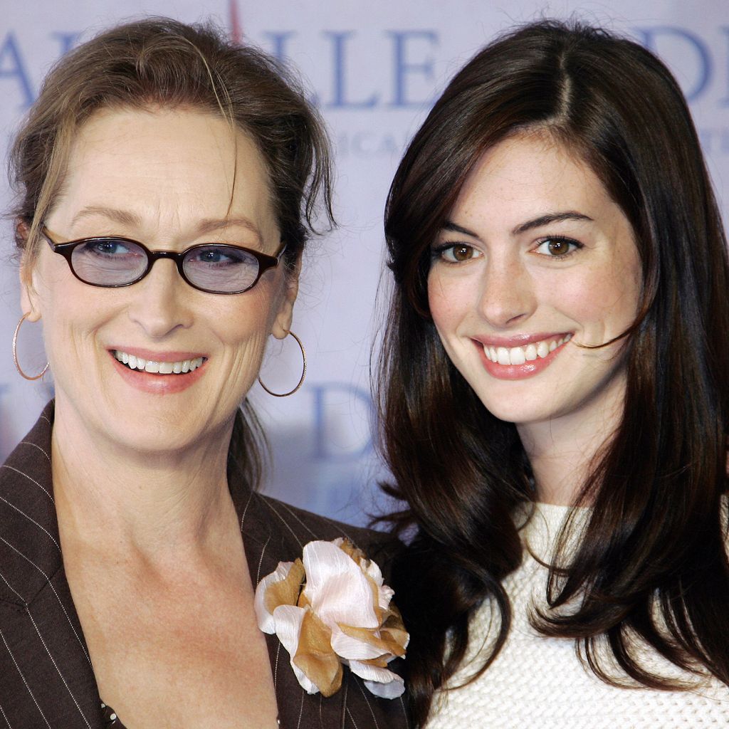 Meryl Streep und Anne Hathaway im Jahr 2006