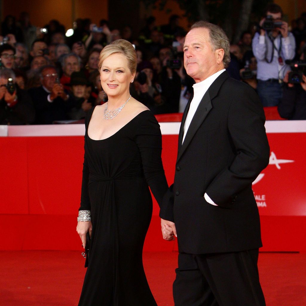 Meryl Streep und Don Gummer im Oktober 2009 in Rom