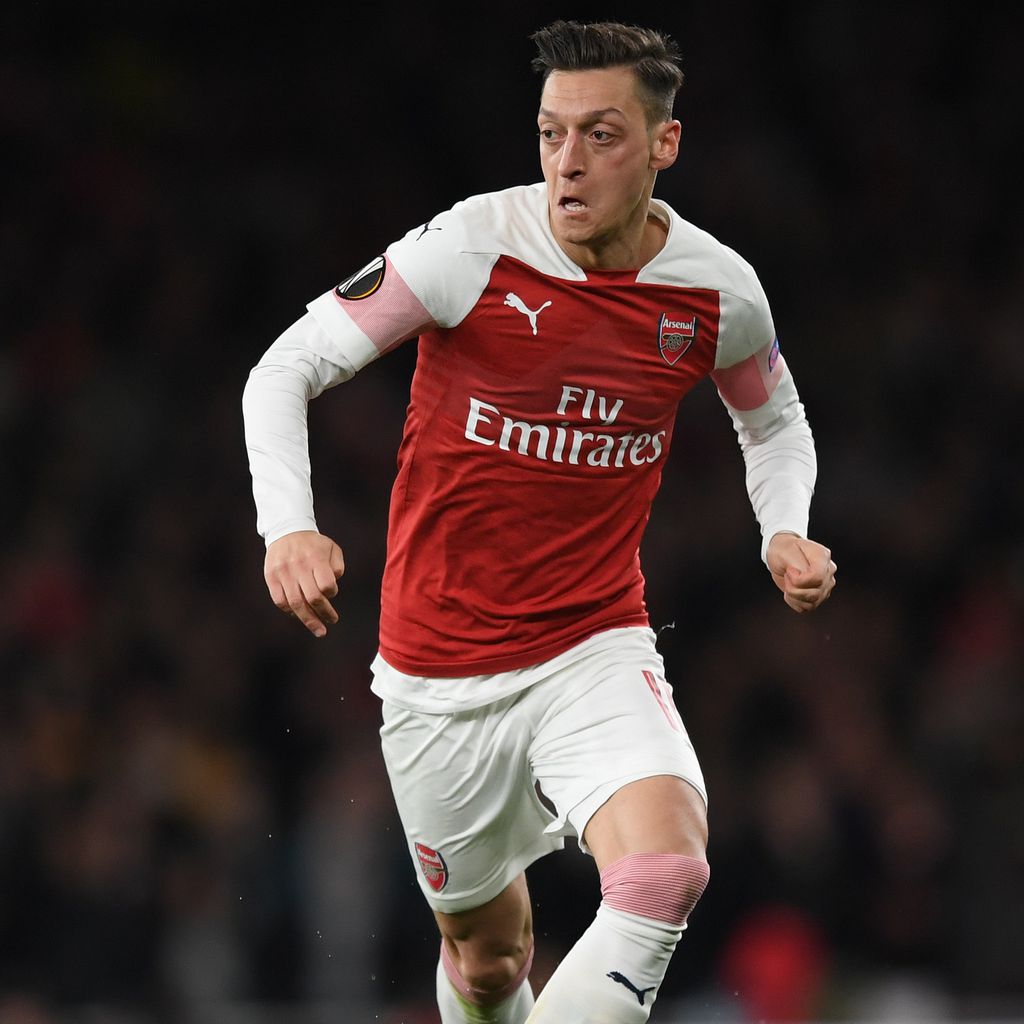 Mesut Özil bei einem Fußballspiel