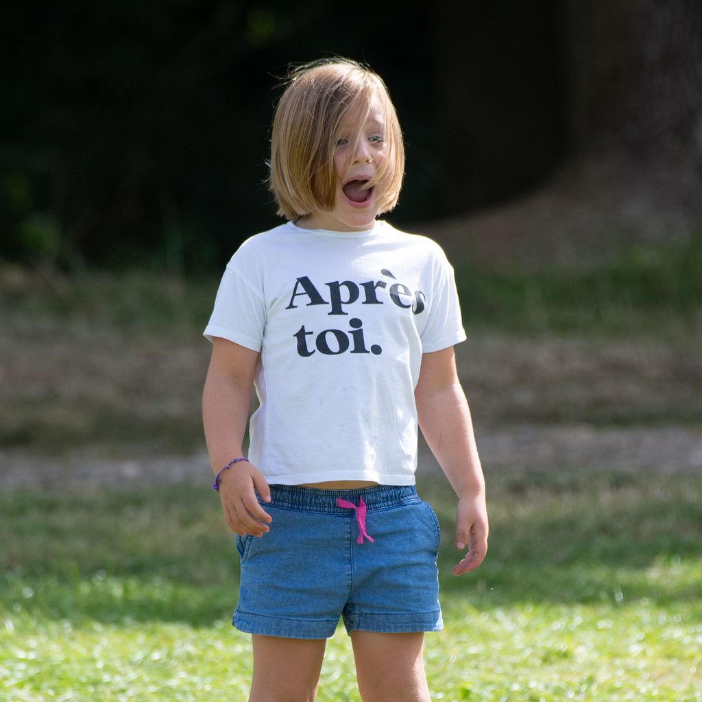 Mia Tindall im Gatcombe Park im September 2019
