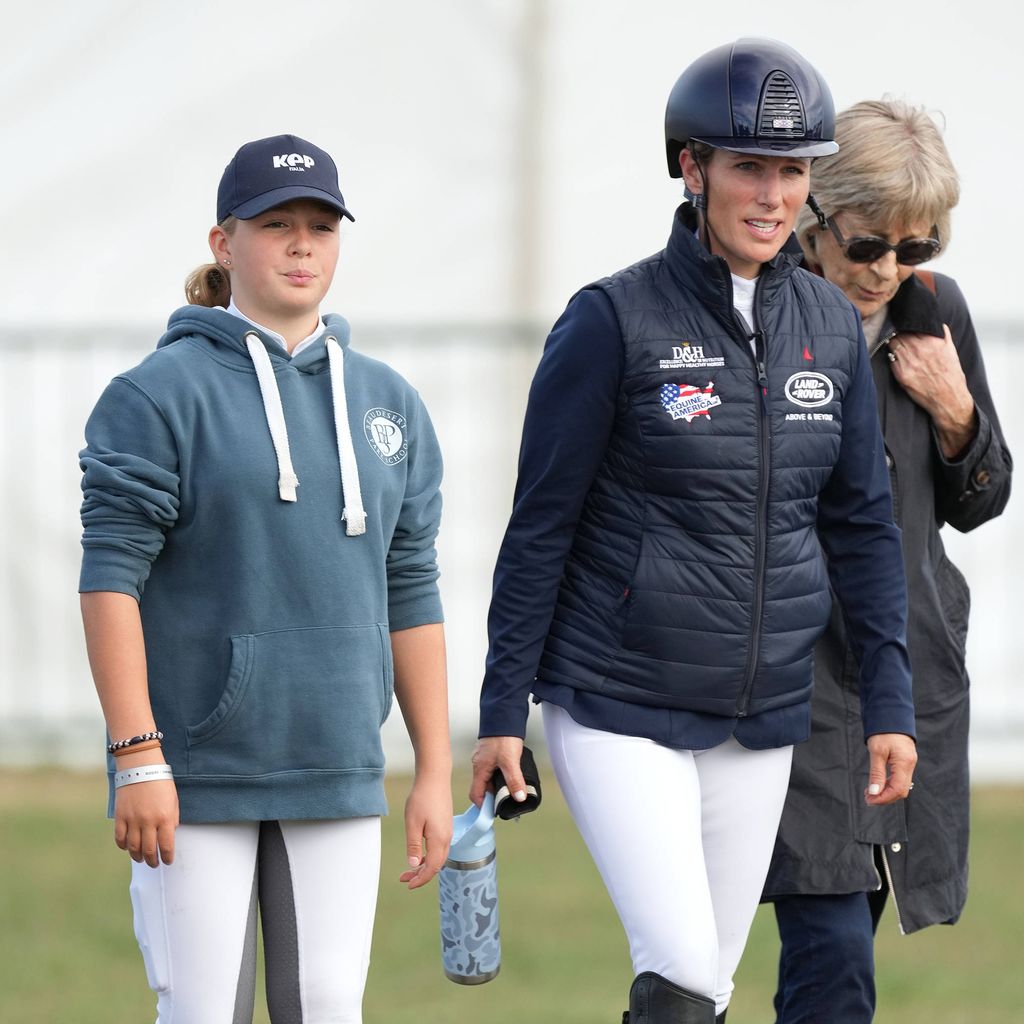 Mia Tindall und Zara Tindall  beim Blenheim Palace International Horse Trials in Oxfordshire am 20. September 2026