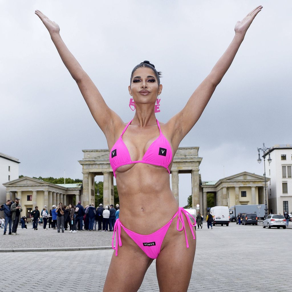 Model Micaela Schäfer im September 2025 in Berlin