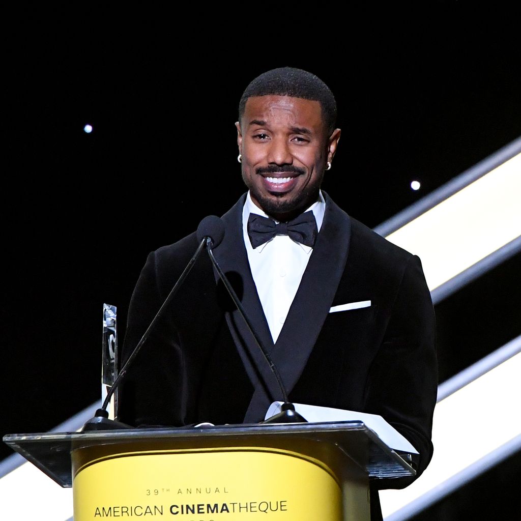 Michael B. Jordan spricht bei den American Cinematheque Awards, 2025