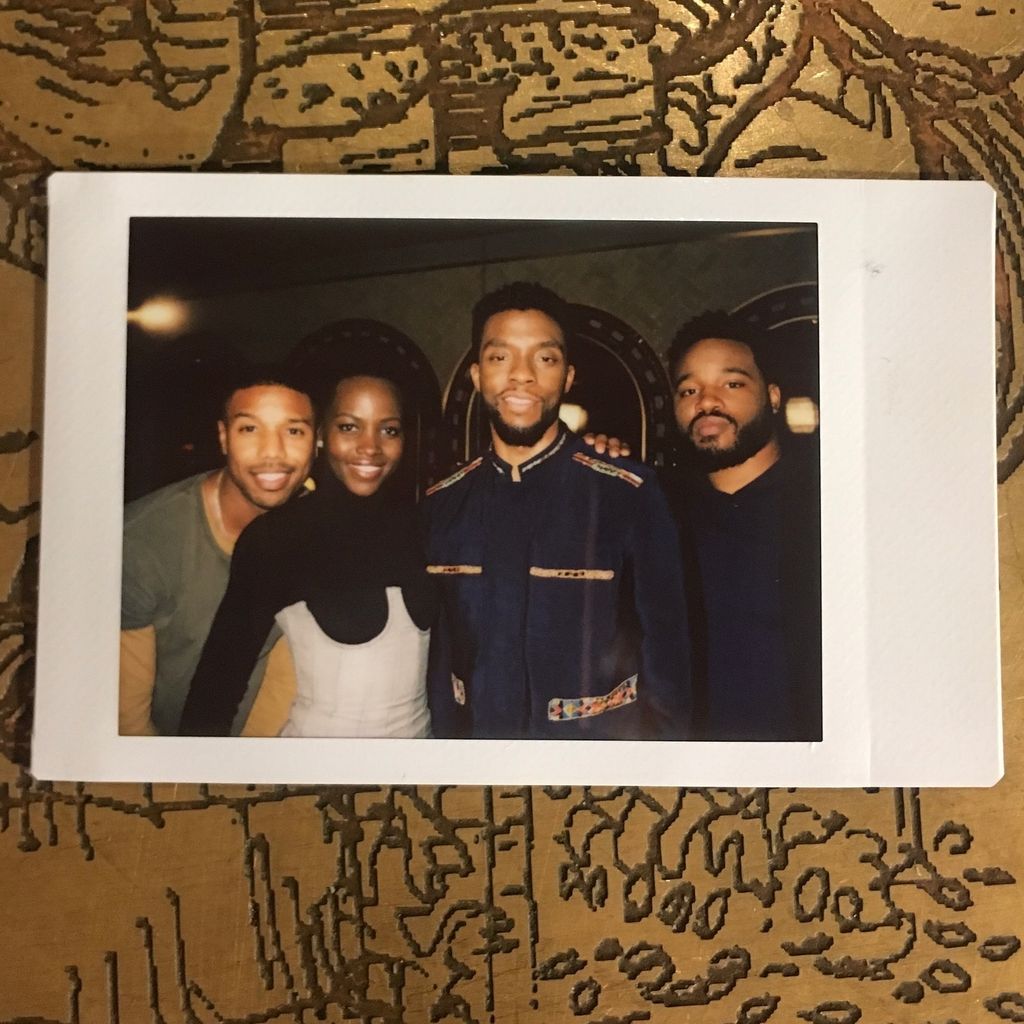 Michael B. Jordan, Lupita Nyong'o, Chadwick Boseman und Ryan Coogler