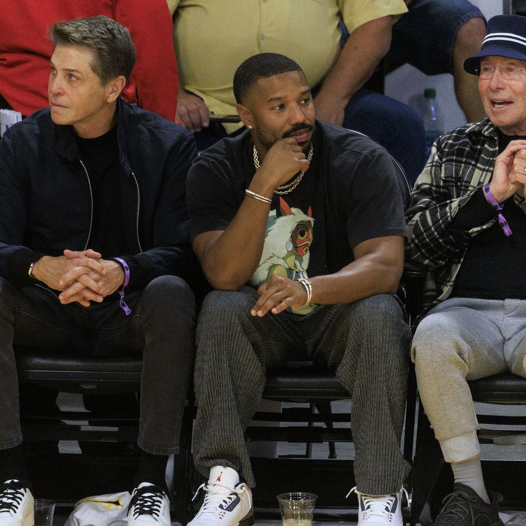 Michael B. Jordan beim Spiel der Lakers, Mai 2023