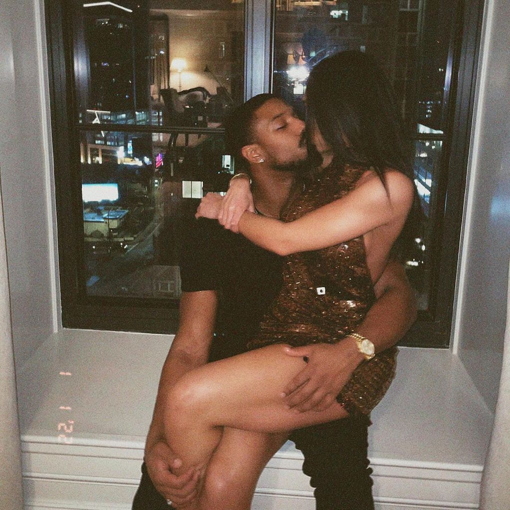 Michael B. Jordan und Lori Harvey im Januar 2022