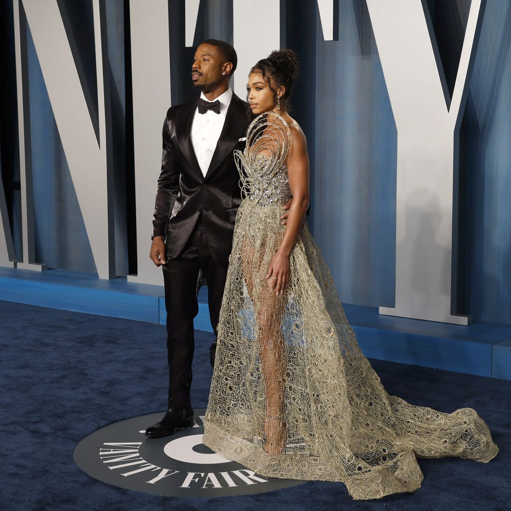 Michael B. Jordan und Lori Harvey im März 2022
