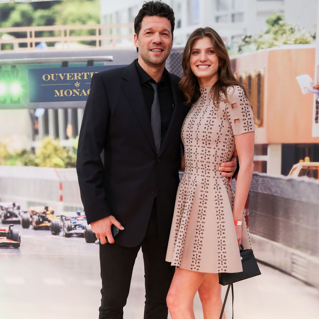Michael Ballack and Sophia Schneiderhan im April 2024