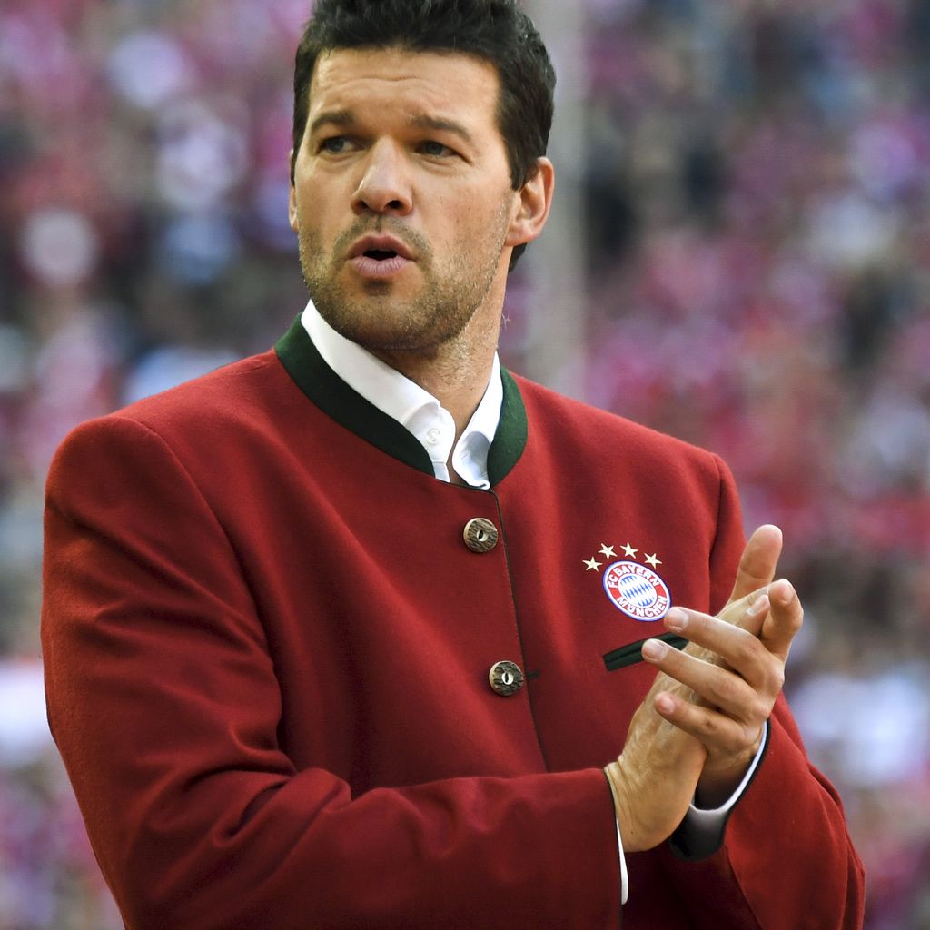 Michael Ballack bei einem Bundesliga-Spiel im Jahr 2018