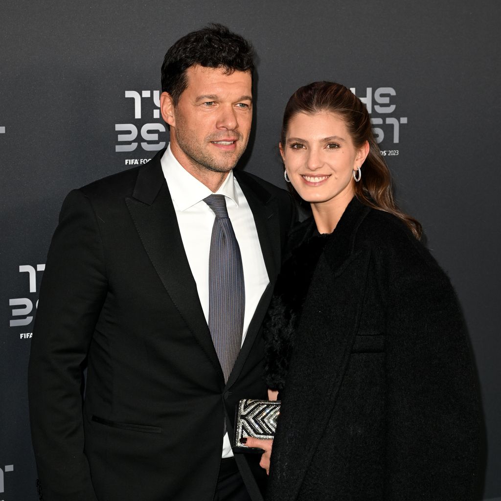 Michael Ballack und Sophia Schneiderhan bei den The Best Fifa Football Awards