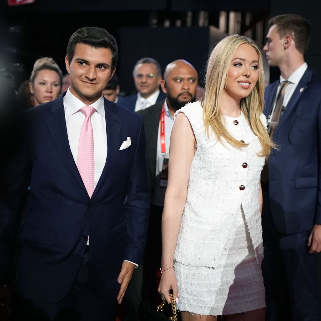 Michael Boulos und Tiffany Trump im Juli 2024